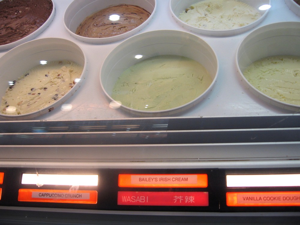 世界一アイスクリームのフレーバー数が多い店